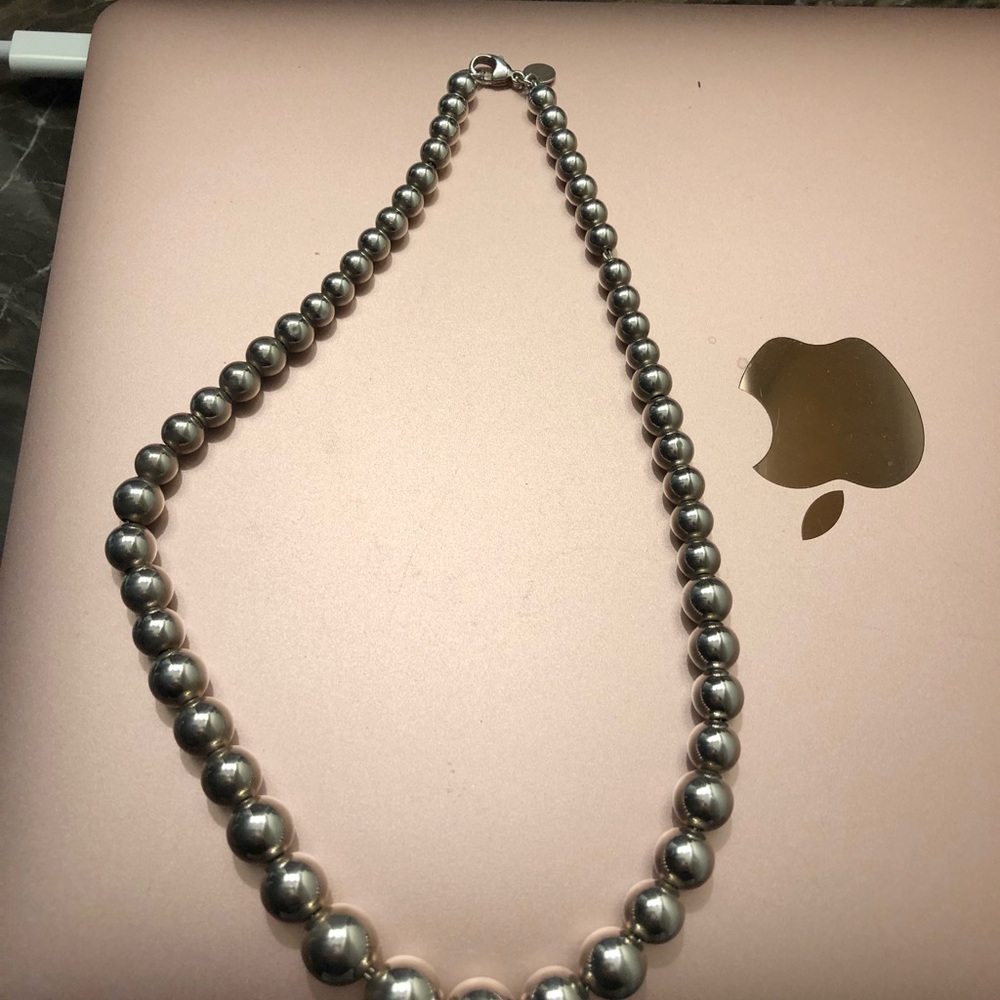 Tiffany&Co graduated beaded necklace